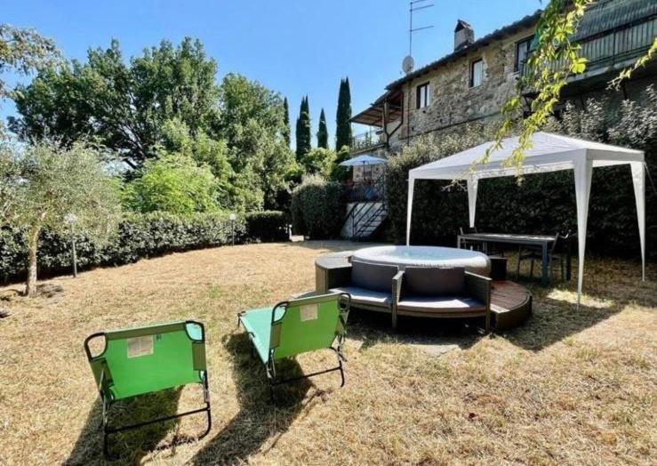 Rustico Jacuzzi & Wine Apartment La Collina Exterior photo